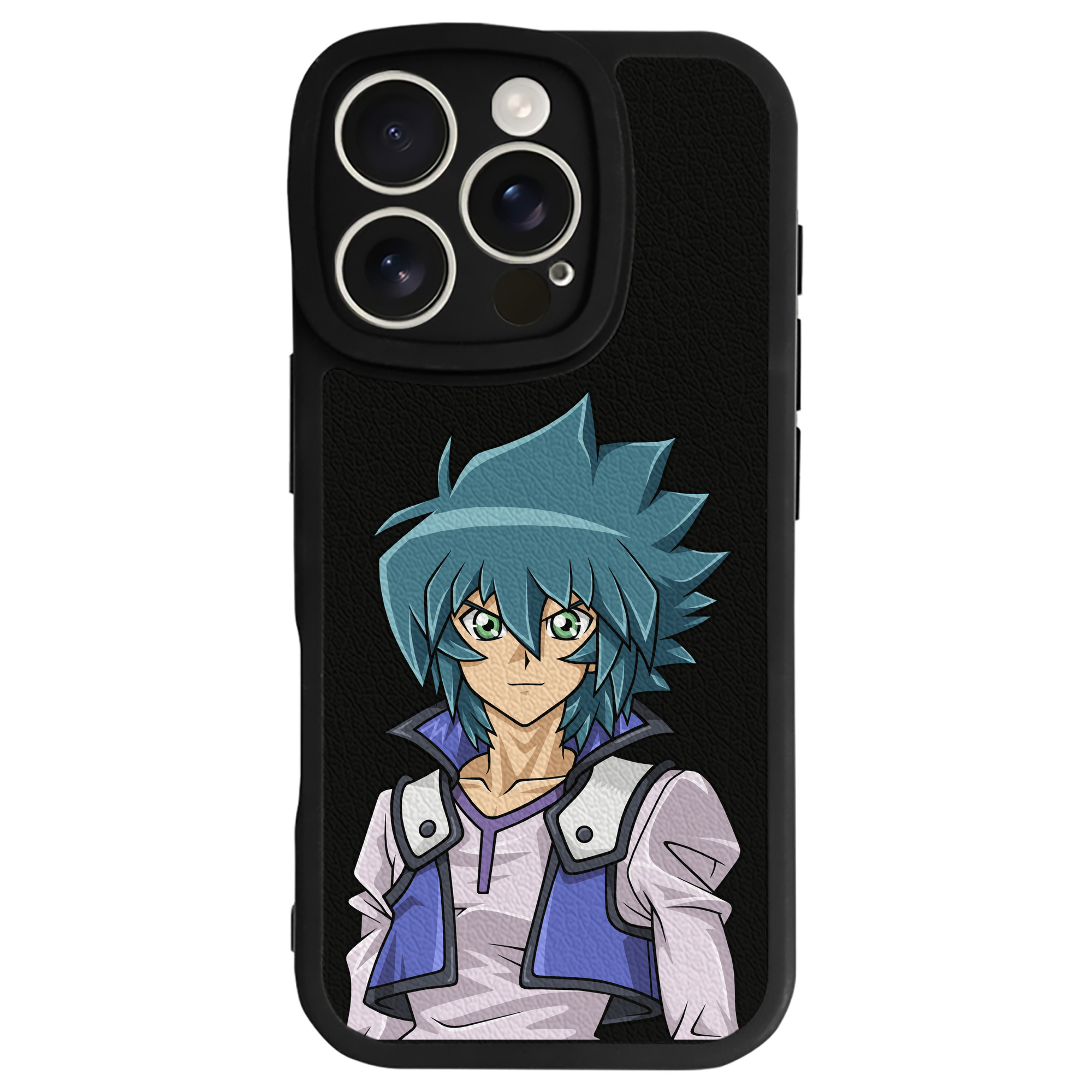遊☆戯☆王 Yu-Gi-Oh! 【iPhone 16シリーズ対応】シリコンスマホケース（レザー調） 材質：シリコン